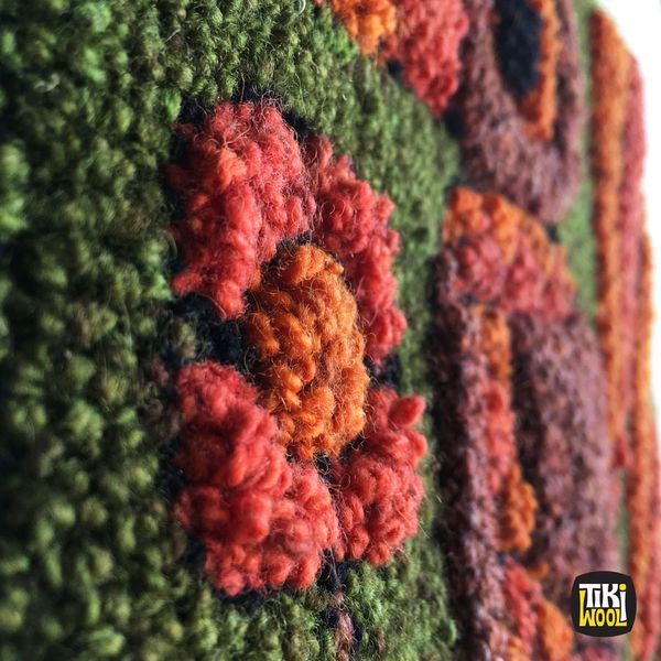 Handmade hooked Rug