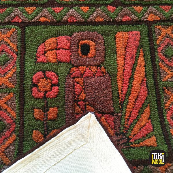 Handmade hooked Rug