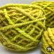 Handspun yarn made of 100% wool