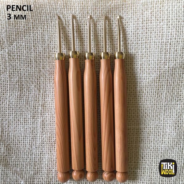 Ірландський гачок для килимової вишивки "Pencil" 3 мм 200004 фото