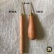 Irish hook for rug embroidery "Pencil" 3 mm