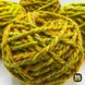 Handspun yarn made of 100% wool