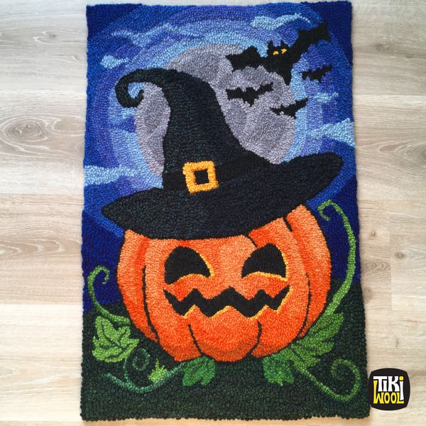 Handmade hooked Rug