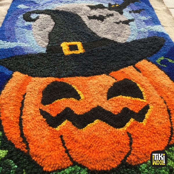 Handmade hooked Rug