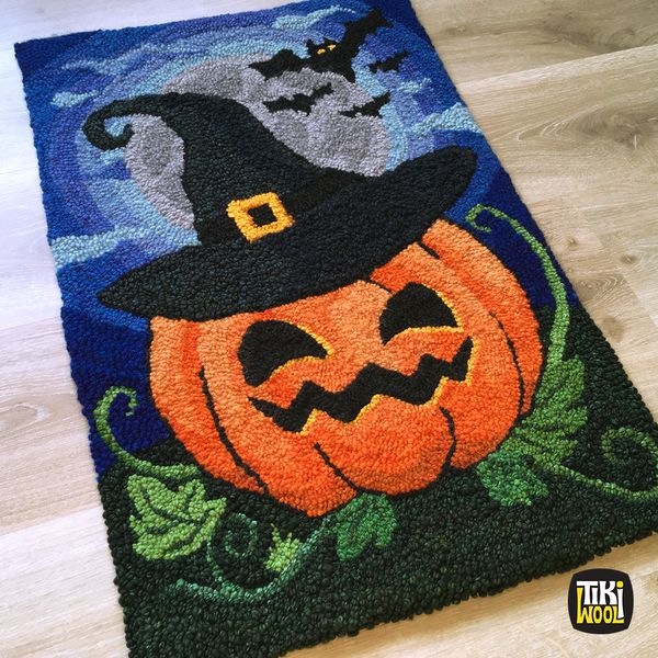 Handmade hooked Rug